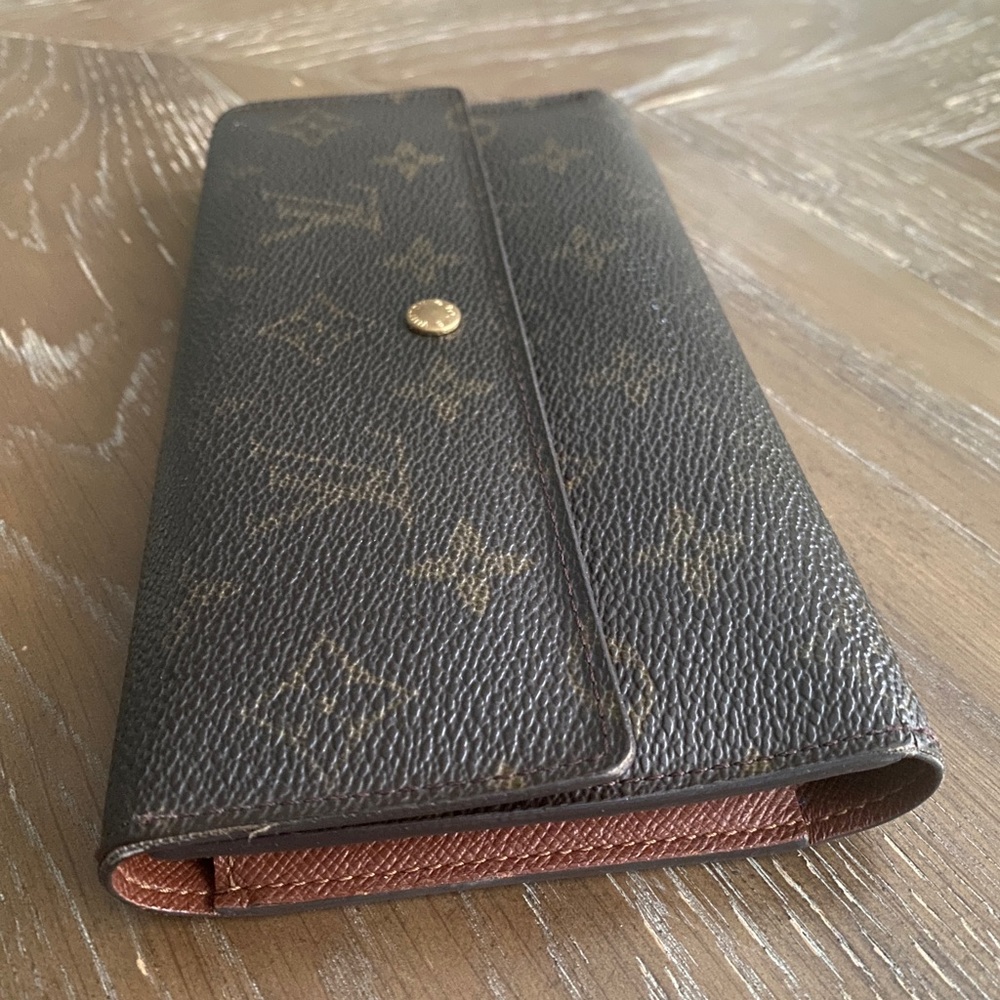 Louis Vuitton LV Long Wallet  Portefeuille Sarah Brown Monogram - Picture 3 of 11